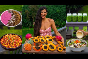 Easy Raw Vegan Recipes & Healthy GO-TO Meals You Can Eat Everyday 🍓🌱 What I Eat When I Have NO TIME