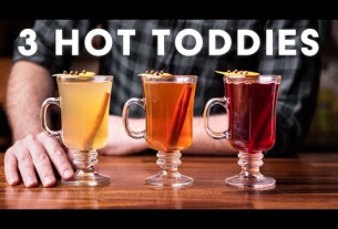 3 Hot Toddy Recipes - Scotch, Rum, & Mezcal! Healthy food