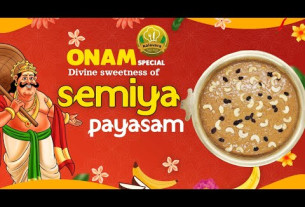 Onam Special Caramelised Semiya Payasam | കാരമൽ സേമിയ പായസം | Best Cooking Channel Kalavara