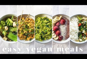MY GO-TO EASY VEGAN MEALS | 5 Lazy & Cheap Recipes MY GO-TO EASY VEGAN MEALS | 5 Lazy & Cheap Recipes