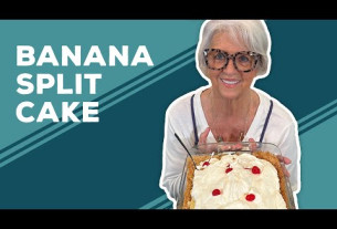 Love & Best Dishes: Banana Split Cake Recipe | Summer Desserts
