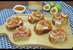 Fig bruschette: a tasty and unique appetizer!