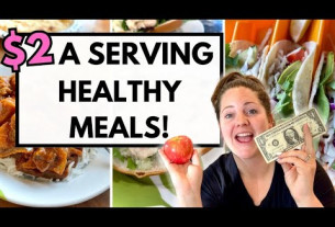 450 Calorie Super Cheap Healthy Meal Ideas for Broke People | Ideas for Low Calorie Meals
