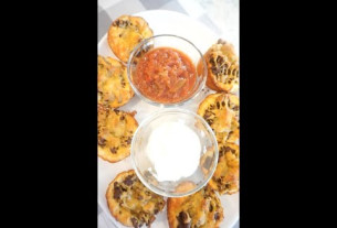 Cheesy 4 Ingredient Taco Bites! Best Appetizer Recipe! #easyrecipes #cooking #appetizer