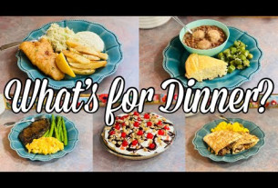 Whatâ€™s for Dinner | DELICIOUS Family Meal Ideas + Dessert | May 2023