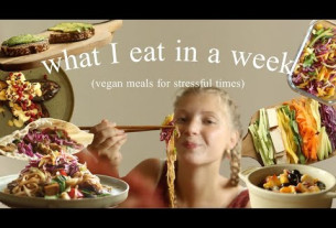 what I eat in a week | vegan meals for stressful times