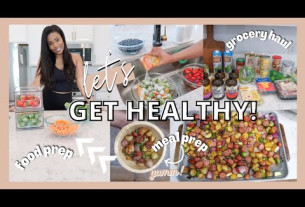 LET'S GET HEALTHY IN 2023! GROCERY SHOPPING AND HEALTHY MEAL PREP // LoveLexyNicole