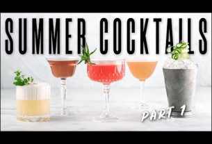 Easy summer cocktail recipes - My top 5 summer drinks