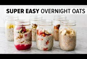 OVERNIGHT OATS | easy, healthy breakfast & 6 flavor ideas!