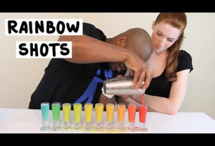 How to make Rainbow Shots! - Tipsy Bartender
