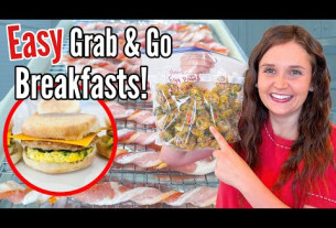 GRAB & GO BREAKFASTS | 5 Quick & EASY Breakfast Recipes | Tasty Meal Planning Ideas! | Julia Pacheco