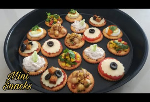 6 Best Cracker Appetizer Recipes (With Butter Puff) | Canapes - Mini Snacks For Party 6 Best Cracker Appetizer Recipes (With Butter Puff) | Canapes - Mini Snacks For Party