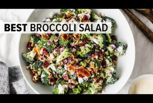 BROCCOLI SALAD | the perfect party salad recipe