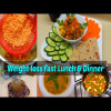 Weight lose Fast Lunch & Dinner Recipes ||How To Lose 10 kg Fast || High Protien Dinner Recipe Vlog