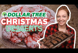 Dollar Tree Christmas Desserts! | Budget Friendly Holiday Party or Potluck Recipes