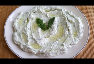 Haydari Appetizer Recipe (Turkish Thick Yoghurt Dip)
