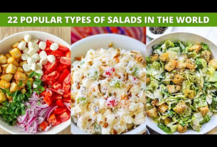 22 Popular Types of Salads in the world | Caprese salad, cobb salad, kosambari salad, and more
