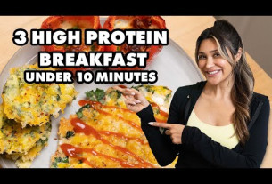 3 Easy Breakfast for Healthy Weightloss! | Low Carb | High Protein