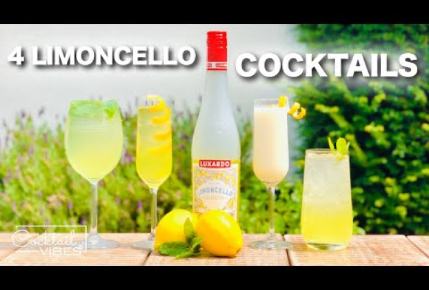 4 LIMONCELLO Cocktails | Cocktail Recipes