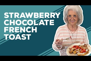 Love & Best Dishes: Strawberry Chocolate French Toast Recipe | Valentine's Breakfast Ideas