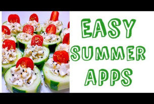 Easy Vegan Summer Appetizer Recipes | Cute Cucumber Cups