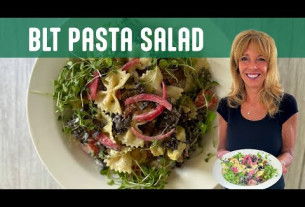 Healthy food Ideas Vegan BLT Pasta Salad |  Vegan Kitchen
