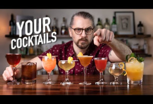 I Make YOUR Cocktail Recipes!