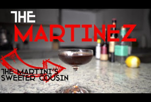 The Martinez - learn the BEST cocktail recipe quick