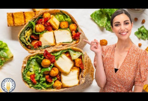 Vegan Caesar Wrap Recipe That’s Protein Packed!