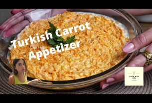 Turkish Carrot Appetizer (Havuc Tarator) - Turkish Recipes