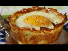 Hash Brown Breakfast Cups Recipe Demonstration - Joyofbaking.com