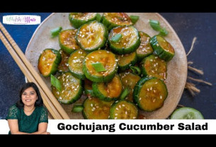 Gochujang Cucumber Salad Recipe