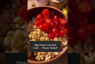 Low Carb Italian Pasta Salad!
