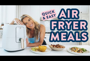 3 Easy AIR FRYER Dinner Recipes in under 20 MINS