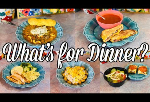 What’s for Dinner | EASY BUDGET FRIENDLY Family Meal Ideas | January 2023