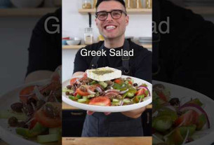 Greek Salad (easy & tasty lunch idea)