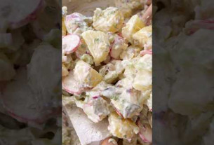 Creamy Dill Potato Salad (perfect for BBQs)