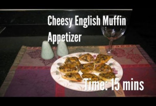 Cheesy English Muffin Appetizer Recipe