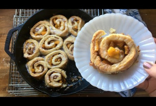 Grandma’s Recipe for the BEST Peach Rolls~ You Won’t get Enough!
