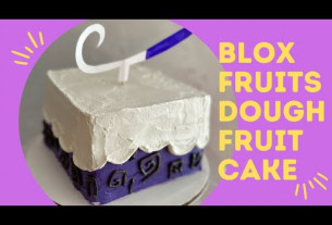 🎂I can’t believe this turned out 😂Blox Fruits 🍉Dough Fruit CAKE! 🎂#cakedecorating #bloxfruits