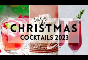 12 Easy Christmas Cocktails 2023 #coktail #christmas #recipes #sharpaspirant
