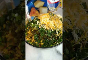 Corn Dip Recipe #appetizer #recipes #snack #cookingchannel #partyfood